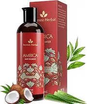AVIMEE HERBALAmbika Hair Cleanser | Fights Dandruff & Moisturises Scalp Naturally | With Aloe Vera, Apple Cider Vinegar, Tea Tree Oil & Neem Oil | 200 ml