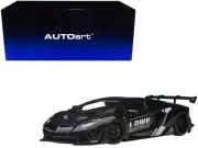 1/18 Lamborghini Aventador LB-Works Black Carbon Hood Limited Edition Model C...