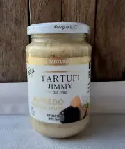 Tartufi Jimmy 11.2 oz. Alfredo Truffle Sauce - Made in Italy