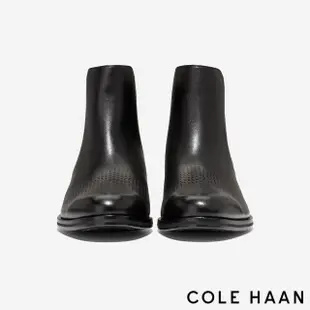 【Cole Haan】WASHINGTON GRAND LASER CHELSEA BOOT 雷射雕孔 切爾西靴男靴(經典黑-C38373)