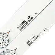 ABAGFKFNV Suitable Compatible with TCL 32 Inch LCD TV 4C-LB3206-HR01J 4C-LB3206-HR08J 32HR330M06A5 V5 32HR330M06A8 TOT_32D2900 Compatible with TCL L32F1B TCL L32P1A Light bar(10TV)