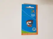 Melbourne 2006 Commonwealth Games Pin Badge on Card Squash Karak Mascot