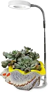 Ground-plugged Plant Light Timable Dimmable an Ring Full Spectrum Imitation Sunlight Succulent Pot Grow Light Fill Lights 3