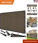 Sun Shade Cloth 10x12 Ft UV Block Garden Pergola Canopy Privacy Screen