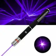 Purple Laser Pointer Pen Optic Light AAA Visible Lamp Torch 1mw Pet Dog Cat Toy