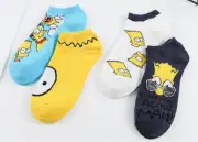 4 pairs Multimedia socks Simpsons