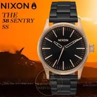 在飛比找PChome24h購物優惠-NIXON 實體店THE SENTRY 38 SS潮流腕錶A