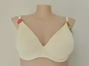 Berlei Ladies Barely There T Shirt Underwire Bra size 16E Colour Lemon