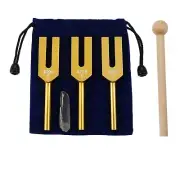 Tuning Forks Set 4096 Hz 4160 Hz 4225 Hz for Sound Healing, Musical1351