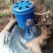 Axial Flow Hydroelectric Generator 2000W High Power Hydroelectric Generator 220V Single Phase Hydro Turbines 500-1500RPM Low Head Water Turbine Generator for Home, Farm, Mountain,2000w,220V