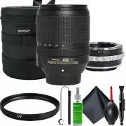 Nikon AF-S 18-140mm VR Lens with Adapter for Sony E-Mount Camera Like A7 A7R A7c