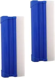 Cabilock 2pcs Shower Wiper Windshield Squeegee Household Squeegees Scraper for Cleaning Household Bathroom Glass Cleaning Scrapers Car Glass Scraper Handheld Squeegee Blue Silica Gel