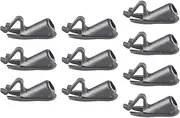 Dickly 10 Pieces Bicycle Cable Clamps Wire Line Guide Plugs Organizers Compact,Multipurpose Fixed Routing for Mountain Bikes
