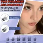 Lashes Extension Self-adhesive Lash Clusters Glue Free Fake Lashes Women/Girls