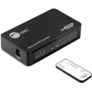 Siig 261126 Ac Ce-h27211-s1 3x1 Hdmi 2.0 Switch With Ir & Voice App Control