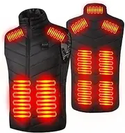 [DAXIAOYU] Men Women Heated Jackets Lightweight Heating Vest,USB Rechargeable,3 Temperature Levels,for Outdoor,Camping,Skiing