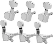 Abaodam Tuning Pegs for Acoustic Guitar 6pcs Guitar String Tuning Heads Square Head Tuners for