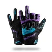 HK Army Paintball Full Half Fingerless Hardline Armoured Gloves Amp - X-Large XL