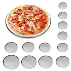 Round Mesh Tray Aluminium Baking Cooking Oven Cripser Pan