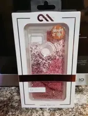 Case-Mate Waterfall Liquid Glitter Case for Google Pixel 2 - Rose Gold New!