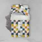 3D Geometry Graphic Pattern Quilt Cover Set Bedding Sets Pillowcases Queen 7