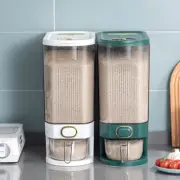 Rice Barrels Clear Sealed Cereal Dispenser Moisture-proof Grain Storage Tank