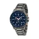 【Maserati 瑪莎拉蒂】SFIDA三眼精鍍槍黑色計時腕錶-槍黑款/R8873640001/台灣總代理公司貨享兩年保