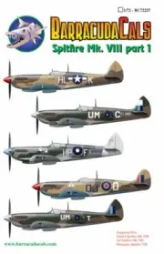 Barracuda Studios 1/72 #C72227 Spitfire Mk.IX Series #1