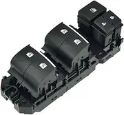Lighted LED Power Window Switch Compatible with Toyota RAV4 2019-2021 Yaris Cross 2022 OE# 84040-06070 84040-33170 ABS Left Driving(LHD Master Switch)