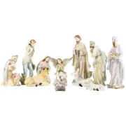 Nativity Scene Set 12 Inch 11 Piece Holy Family & Magi Nacimiento |P2101SN| New