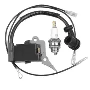 Ignition Coil Module Spark Plug for Chainsaw 2500 25CC ZENOAH G2500 LAWNFLITE Spare Parts as shown