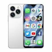 Mini 4G Smartphone Unlocked,4.3 Inch Full Screen Dual Sim Quad Core Mini Phone Premium Phone Small Smartphone Pocket Cellphone XS18PM (White)
