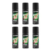 6PK Lynx 50ml Deodorant Body Spray Africa Fragrance Greatest of All Time Mini