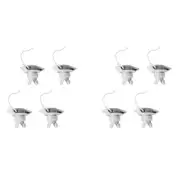 8Pcs Inflatable Raft Valves Lids Dinghy Valves Plug Boat Accessories Y1A76882