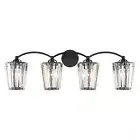 Aipsun Crystal Vanity Light Fixtures Black Bathroom Light Fixtures Crystal Wa...