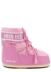Moon Boot Icon Padded Nylon Snow Boots - Pink - 8-10 8-10