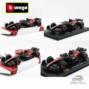 Bburago 1:43 2023 F1 Alfa Romeo Stake C43 No.24/No.77 Diecast Model Car