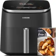 COSORI TurboBlaze 6-Qt Air Fryer – 9-in-1, 5 Fan Speeds, Cordless