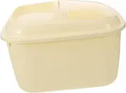 Outanaya Airtight Rice Storage Container with Clear Window Food Storage Bucket for Grains Cereal Beans Kitchen Organizer Capacity Moisture Design