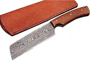 9 Inches Damascus Chef Knives Handmade Cleaver Chef Knife Multifunction Kitchen Knife
