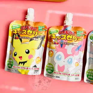 【貓咪姐妹 】日本 大正 寶可夢 兒童果凍飲 優格吸果凍飲 綜合水果吸果凍 吸果凍飲