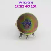 10PCS/Lot New WX112(050) Single Coil Wound Potentiometer 5W 1K 2K2 4K7 10K