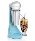 Nostalgia MLKS100BL Two-Speed Electric Milkshake Maker and Drink Mixer, Blue