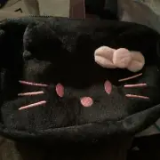 Sanrio Hello Kitty Plush Pencil/ Makeup Bag - New