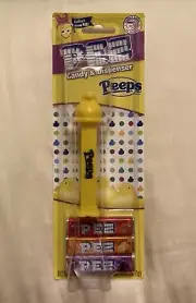 PEZ PEEPS Yellow Chick Dispenser & Candy EASTER Limited Edition Gift — BNIB NEW!