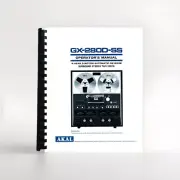 Akai GX-280D-SS Operator Manual