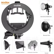 Godox S2 S-Type Flash Bracket For Bowens Mount Godox V1 V860II For Nikon Sony
