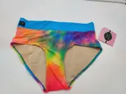 Kandi Kouture Dancewear Bottoms Briefs Tie Dye Neon Colors Teen Size Large 8/9