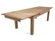 Tasmanian Oak 1500-2500 Extension Dining Table