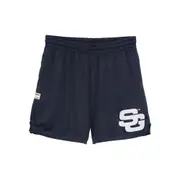 [Summer Games] Summer Games Logo-print Mesh Shorts L BLUE